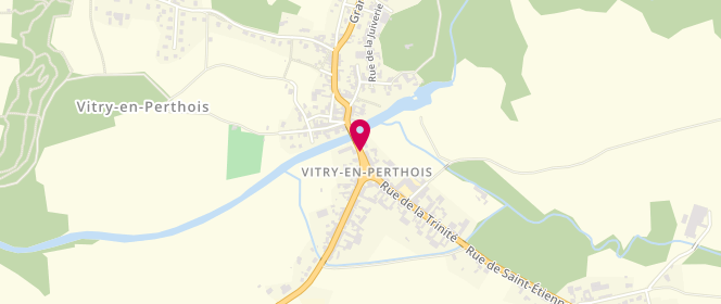 Plan de Accueil de loisirs Vitry en Perthois, Rue de la Mairie, 51300 Vitry-en-Perthois