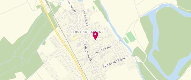 Plan de Accueil de loisirs Familles Rurales Loisy sur Marne, 6 Rue du Met Jacquet, 51300 Loisy-sur-Marne