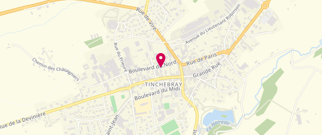 Plan de Accueil de loisirs Peri Tinchebray, 116 Grande Rue, 61800 Tinchebray-Bocage
