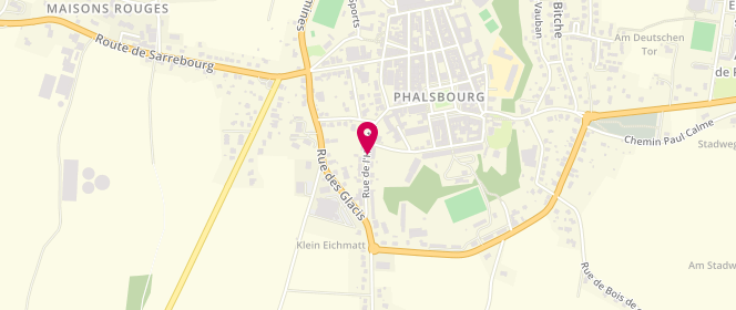 Plan de Scouts et Guides de France - Phalsbourg - extrascolaire, 1 Bis Rue de l' Hopital, 57370 Phalsbourg