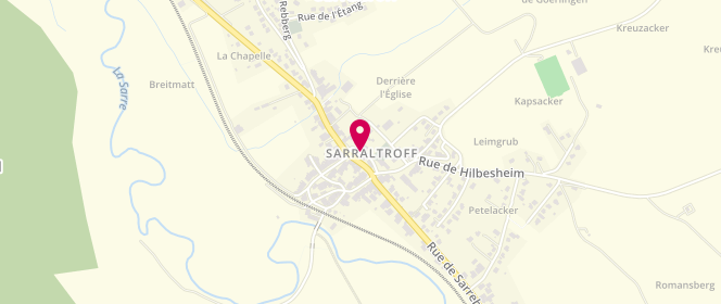 Plan de Culture Et Sport Val De Sarre - Saraltroff - périscolaire/extrascolaire, 2 Rue de l'Eglise, 57400 Sarraltroff