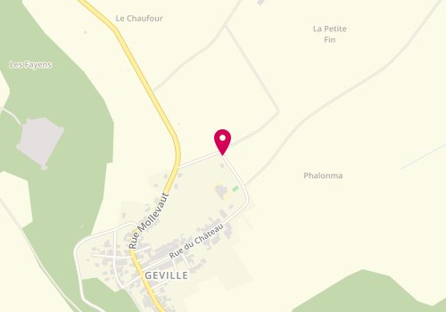 Plan de Accueil de loisirs Péri - Geville - Cc Côtes De Meuse Woëvre, Chemin des Écoliers, 55200 Geville