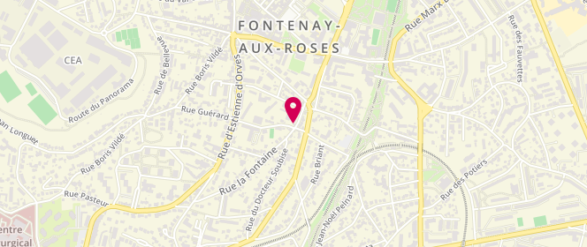 Plan de Club Pré-Ados, 18 Rue la Fontaine, 92260 Fontenay-aux-Roses