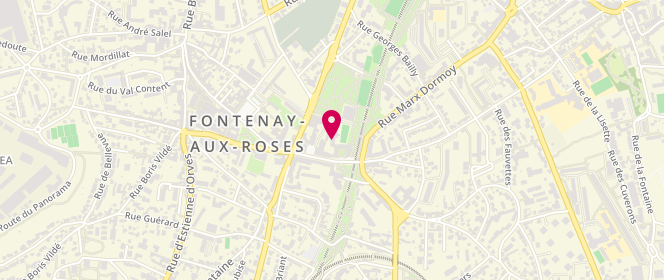 Plan de Le Parc, 4 Avenue du parc, 92260 Fontenay-aux-Roses
