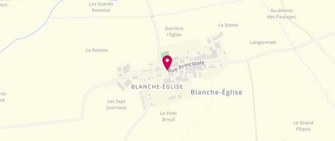 Plan de Foyer Rural Blanche-Eglise - périscolaire, 35 Rue Principale, 57260 Blanche-Église