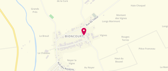 Plan de Ssi De Gremecey - Bioncourt - périscolaire/extrascolaire, Rue Saint Remy, 57170 Bioncourt