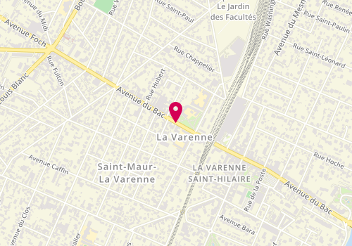 Plan de Accueil de loisirs maternel Cazaux, 65 Avenue du Bac, 94100 Saint-Maur-des-Fossés