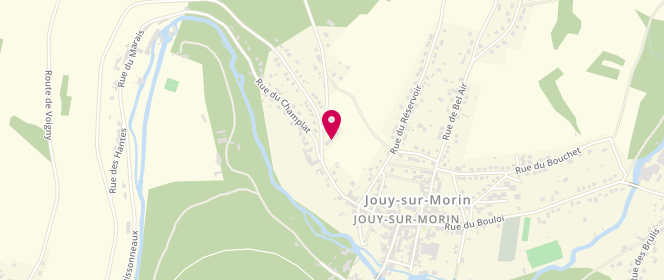 Plan de Accueil de loisirs Jouy Sur Morin, 46 Rue de la Poterne, 77320 Jouy-sur-Morin