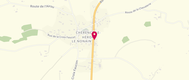Plan de Accueil périscolaire de Cherence le Heron, 6 Route du Bourg, 50800 Chérencé-le-Héron