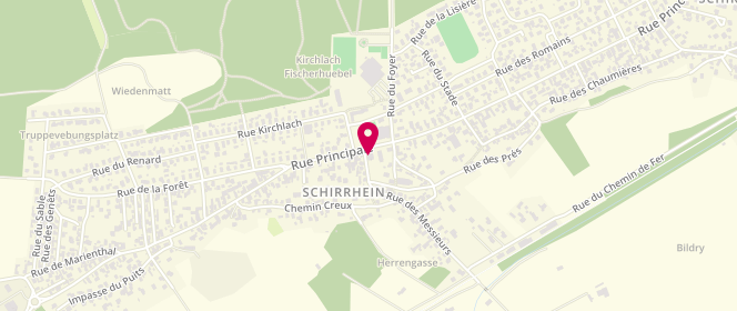 Plan de Accueil de loisirs Rue Kirchbach, Rue Kirchbach, 67240 Schirrhein