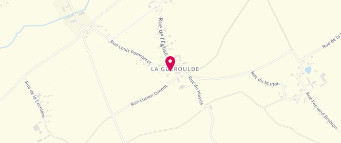 Plan de Association La Source, 3 Rue de la Poultière - la Guéroulde, 27160 Breteuil