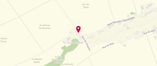 Plan de Accueil de loisirs La Somme Clamanges, 1 Route d'Ecury le Repos, 51130 Clamanges