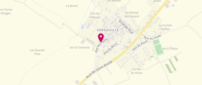 Plan de Ass Familles Rurales Vergaville - extrascolaire, 31 Rue des Halles, 57260 Vergaville