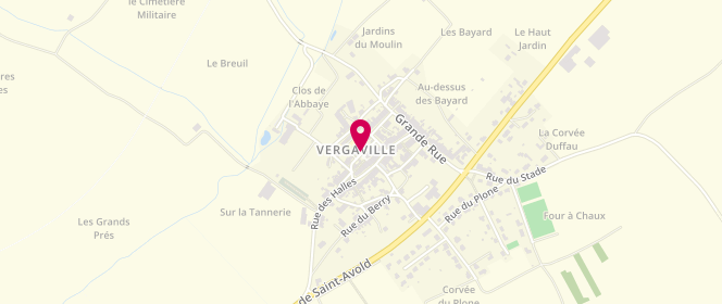 Plan de Mairie de Vergaville - périscolaire, 2 Place de l'Eglise, 57260 Vergaville