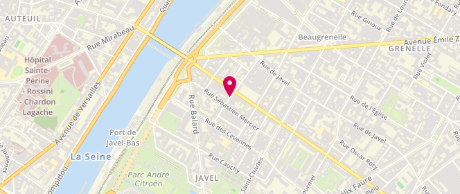 Plan de Accueil de loisirs Asec Javel Citroen, 8-10 Rue Saint-Christophe, 75015 Paris