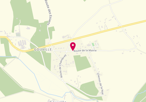 Plan de LSH - Gouville, Rue de la Mairie, 27240 Gouville
