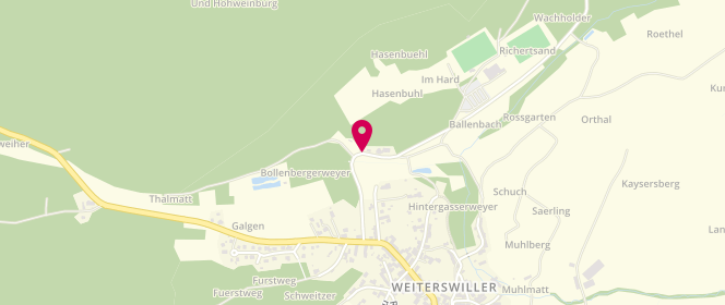 Plan de Accueil de loisirs Weiterswiller, Route de Weinbourg, 67340 Weiterswiller