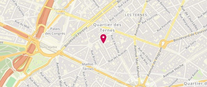 Plan de Colonel Moll - Alsh Municipal - Maternel / Elementaire, 16 Rue du Colonel Moll, 75017 Paris