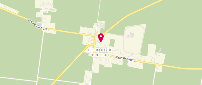 Plan de Centre de loisirs - Les Baux de Breteuil, La Vallée du Lesme, 27160 Les Baux-de-Breteuil