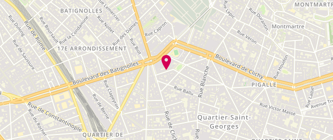 Plan de Bruxelles - Alsh Municipal - Elementaire, 32 Rue Bruxelles, 75009 Paris