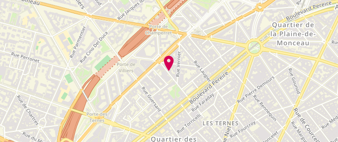 Plan de Bayen - Alsh Municipal - Maternel, 56 Rue Bayen, 75017 Paris