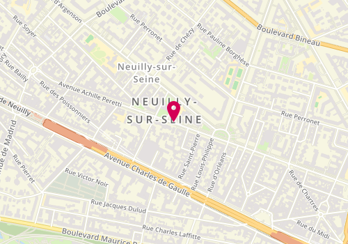 Plan de Sgdf - Groupe Saint Pierre Neuilly, 121 Avenue du Roule, 92200 Neuilly-sur-Seine