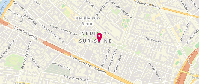 Plan de Sgdf - Groupe Saint Pierre Neuilly, 121 Avenue du Roule, 92200 Neuilly-sur-Seine