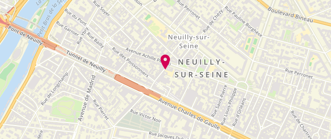 Plan de Les Huissiers (Elémentaire), 20 Rue des Huissiers, 92200 Neuilly-sur-Seine