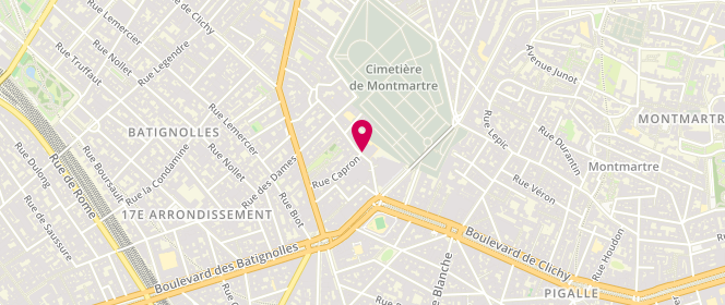 Plan de Forest - Alsh Municipal - Maternel / Elementaire, 14 / 16 Rue Forest, 75018 Paris