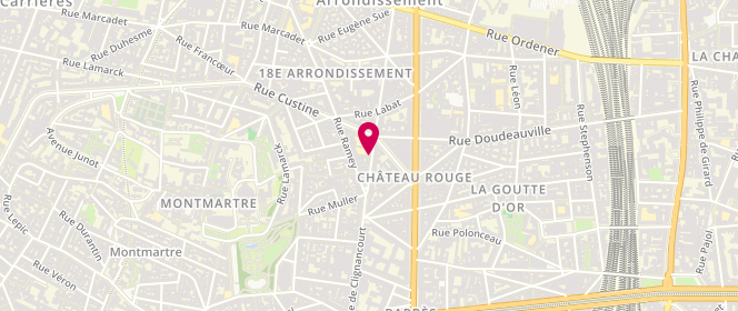 Plan de Clignancourt - Alsh Municipal - Elementaire, 61 Rue de Clignancourt, 75018 Paris