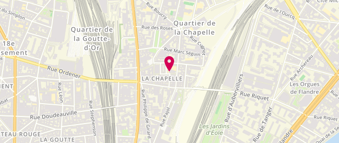 Plan de Guadeloupe / Torcy - Alsh Municipal - Maternel / Elementaire, 2 Rue de la Guadeloupe, 75018 Paris