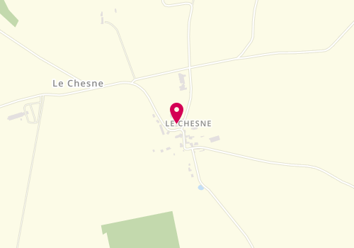 Plan de LSH - le Chesne, Le Village, 27160 Marbois