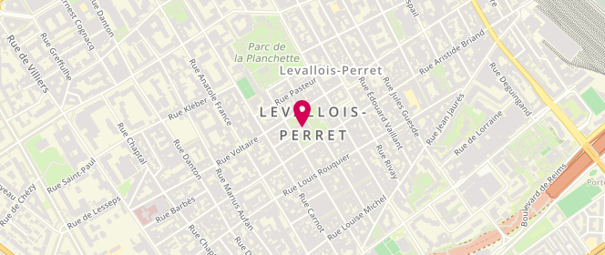 Plan de Saint Exupery, 5 Place du 11 Novembre, 92300 Levallois-Perret