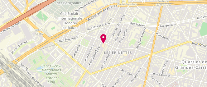 Plan de Fleurs - Alsh Municipal - Elementaire, 61 Cité Fleurs, 75017 Paris