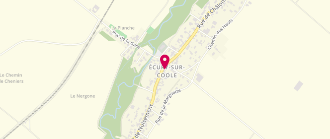 Plan de Accueil de loisirs Ecury sur Coole, 10 Rue de Châlons, 51240 Écury-sur-Coole