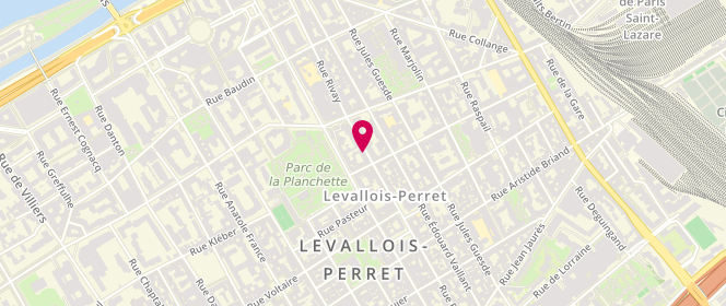 Plan de Sgdf - Groupe 1Ere Levallois, 65 Rue Rivay, 92300 Levallois-Perret