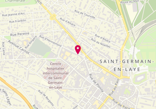 Plan de Accueil de loisirs - Scouts Et Guide De France - Groupe P De Porcaro - saint Germain, 5 Rue d'Hennemont, 78100 Saint-Germain-en-Laye