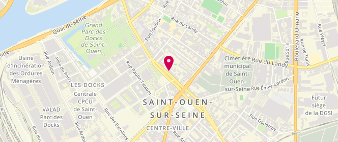 Plan de Accueil de loisirs my little Kids, 71 Rue Albert Dhalenne, 93400 Saint-Ouen-sur-Seine