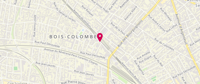Plan de Sgdf - Groupe N.d Bois Colombes, 31 Rue du Général Leclerc, 92270 Bois-Colombes