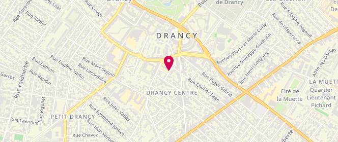 Plan de Accueil de loisirs maternel Francine Fromont, 14 Rue Francine Fromont, 93700 Drancy