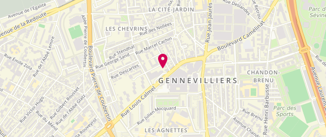 Plan de Sgdf - Groupe Soleil Du Sud Gennevilliers, 26 Rue Louis Calmel, 92230 Gennevilliers