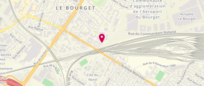 Plan de Accueil de loisirs maternel et primaire Louis Bleriot, 7 Avenue Avenue Marcel Dassault, 93350 Le Bourget