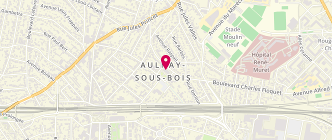 Plan de Accueil de loisirs Primaire et Adolescent Balagny, Rue Clémént Ader, 93600 Aulnay-sous-Bois
