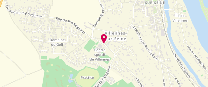 Plan de L'Ile Aux Enfants, 150 Rue du Pre Aux Moutons, 78670 Villennes-sur-Seine