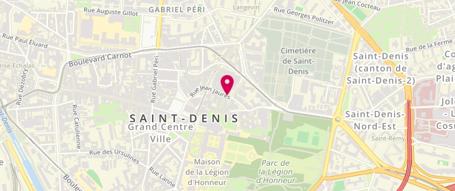 Plan de Accueil de loisirs primaire et adolescent Antenne jeunesse Ville, 30 Rue Jean Jaurès, 93200 Saint-Denis