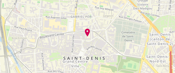 Plan de Accueil de loisirs la Source, 15 Rue Auguste Blanqui, 93200 Saint-Denis