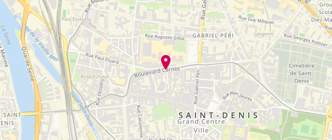 Plan de Accueil de loisirs Puy Pensot, 19 Rue du Corbillon, 93200 Saint-Denis