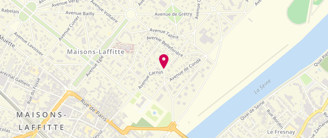 Plan de Accueil de loisirs - Scouts Et Guides De France - Groupe 1St Maisons Laffitte Uk, 15 Avenue Carnot, 78600 Maisons-Laffitte