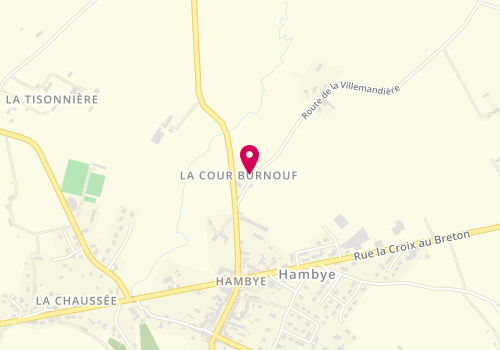 Plan de Accueil périscolaire de Hambye, Rue des Ecoles, 50450 Hambye