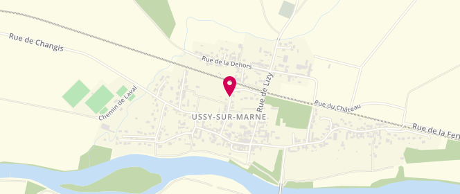 Plan de Accueil de loisirs d'Ussy sur Marne, 2 Rue des Marionnettes, 77260 Ussy-sur-Marne